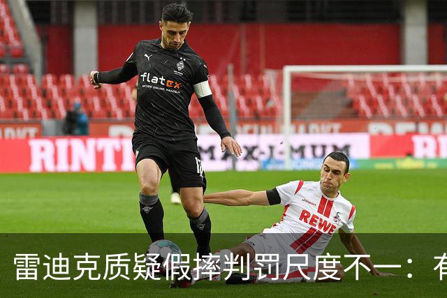 雷迪克质疑假摔判罚尺度不一：有接触就不算假摔？